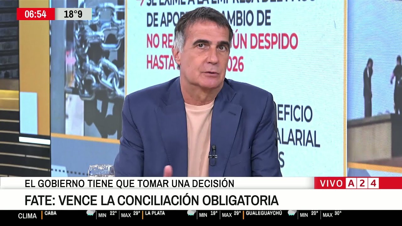 📢 EL GOBIERNO TIENE QUE TOMAR UNA DECISIÓN SOBRE FATE: VENCE LA CONCILIACIÓN OBLIGATORIA