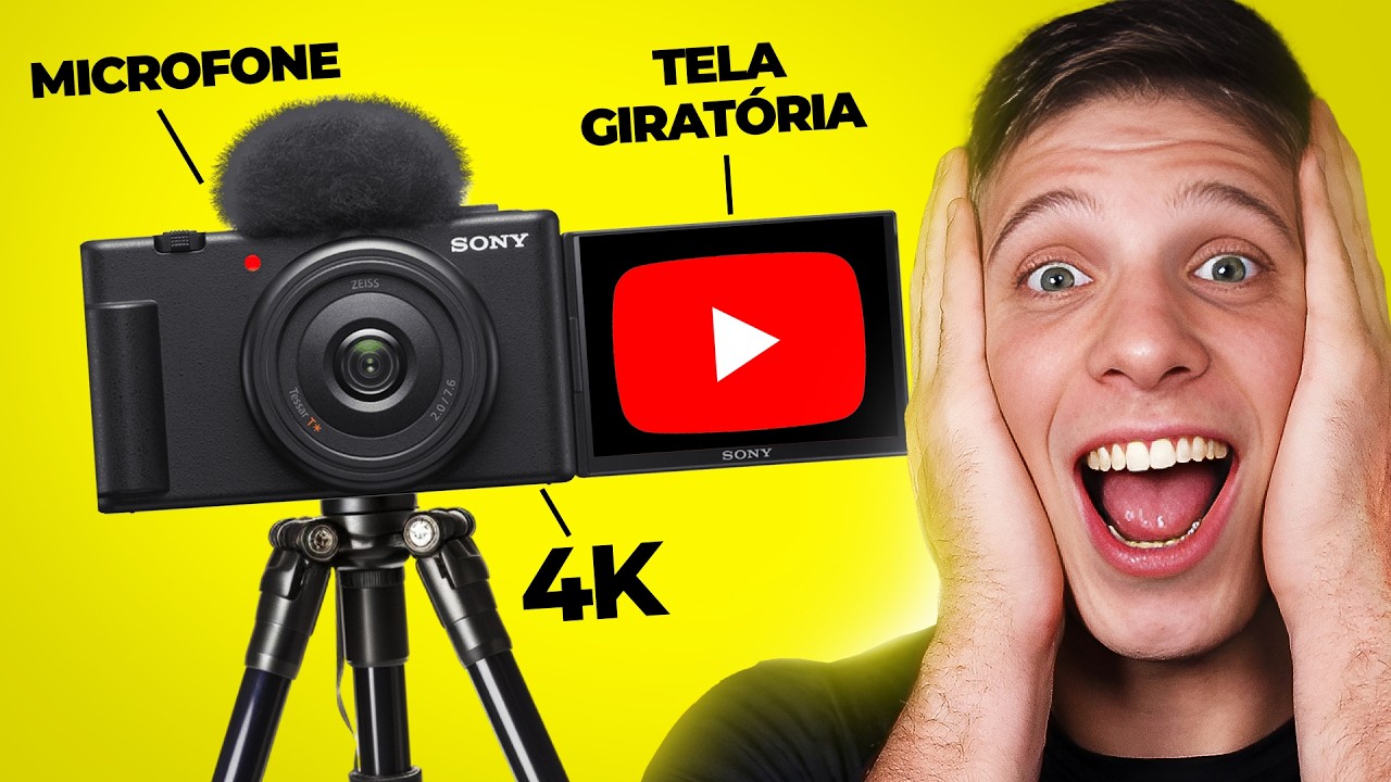 TOP 6 Câmeras Profissionais para Gravar Vídeos no YouTube em 2025 + Dicas Essenciais