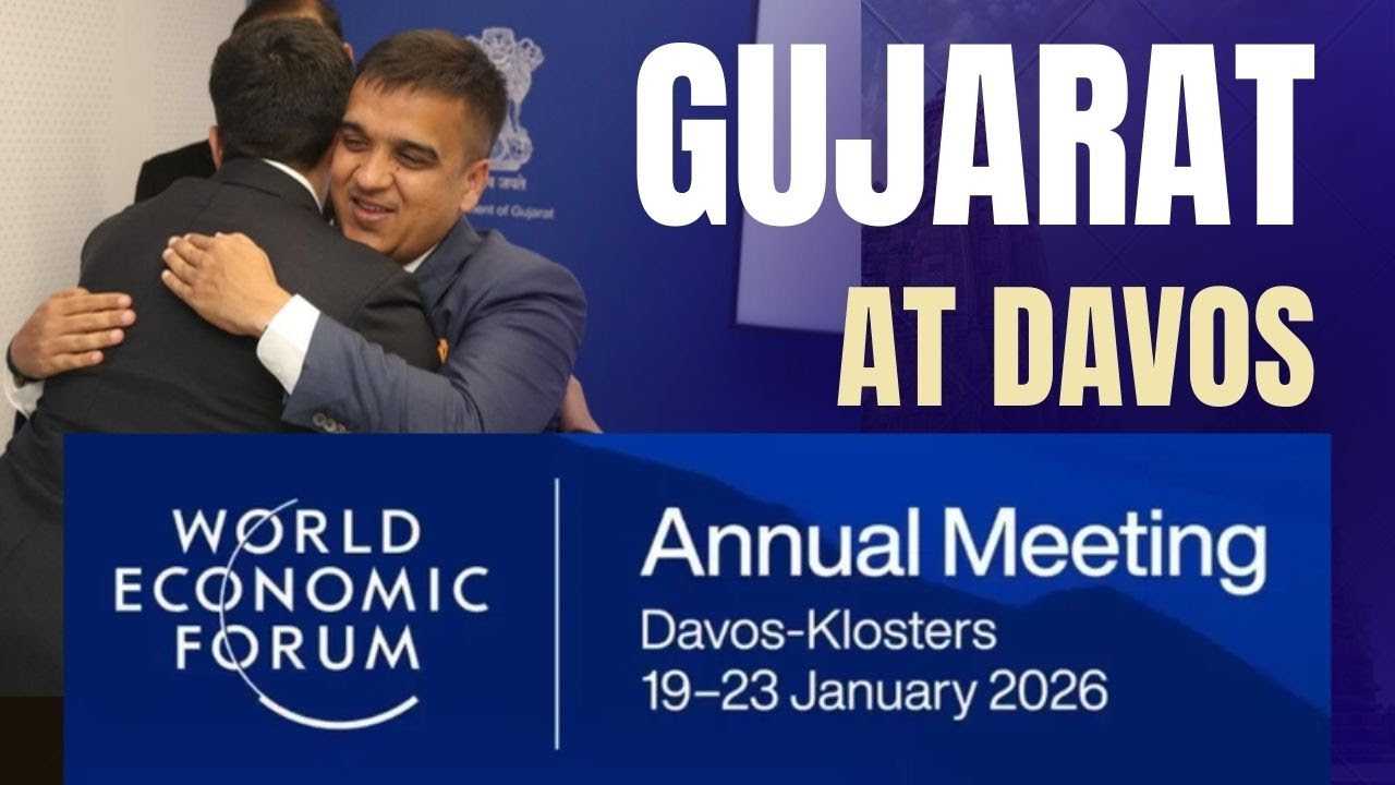 Gujarat at Davos | India Pavilion Inauguration at WEF 2026 | Viksit Bharat 2047 | Harsh Sanghvi