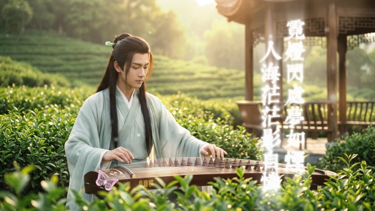 'กู่เจิง' เสียงพิณจีนเพราะๆ ฟังสบาย ผ่อนคลายใจ | Background Music
