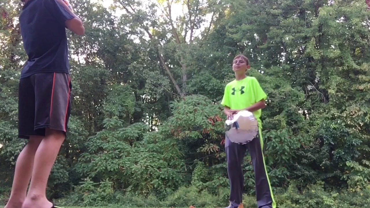 Helium Balloon Try Not to laugh challenge goes wrong...