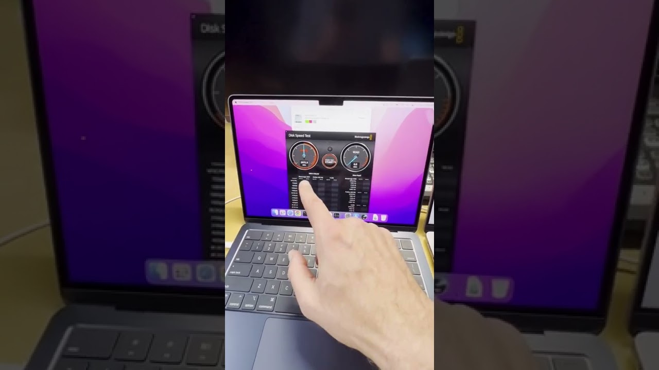 fresh hot nand chips | M2 MacBook Air vs M1 Pro MacBook Pro SSD Speeds