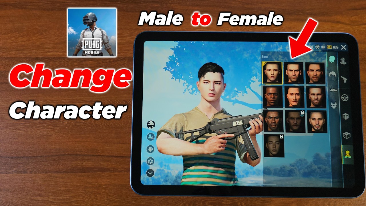 How to change character in PUBG mobile