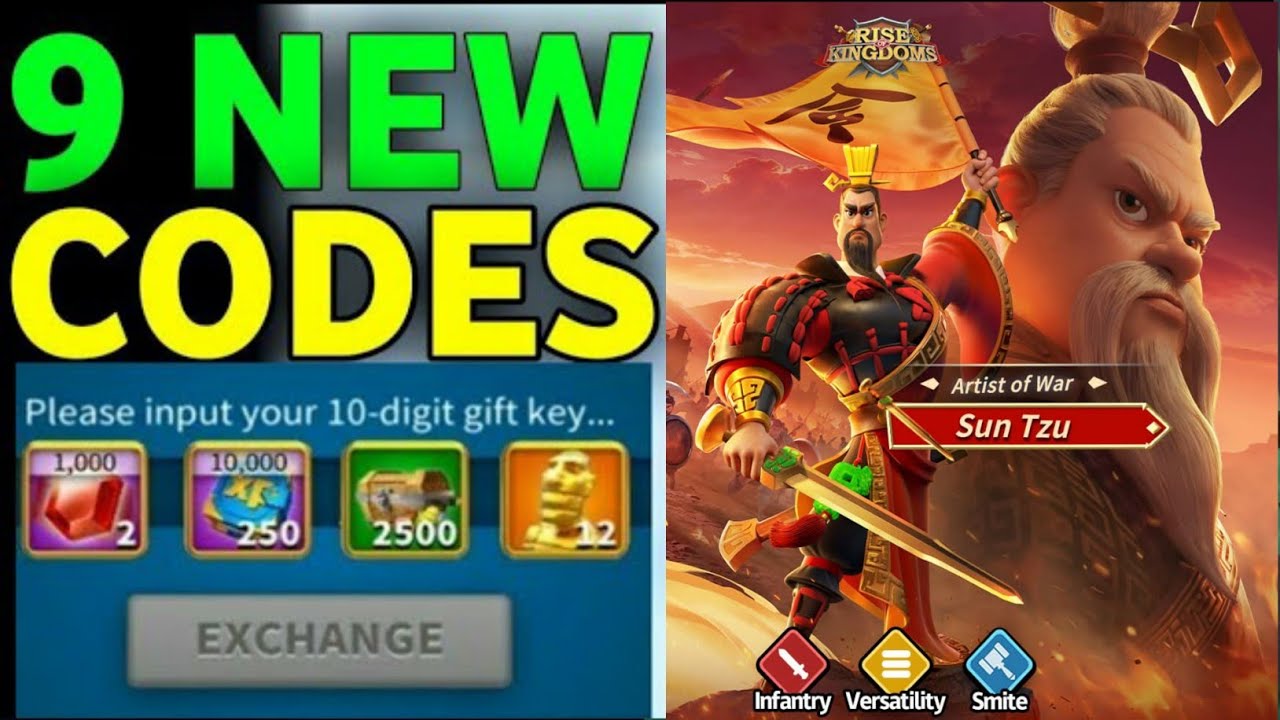 RISE OF KINGDOMS CODES 2026 - RISE OF KINGDOMS GIFT REDEEM CODES 2026 - ROK CODE