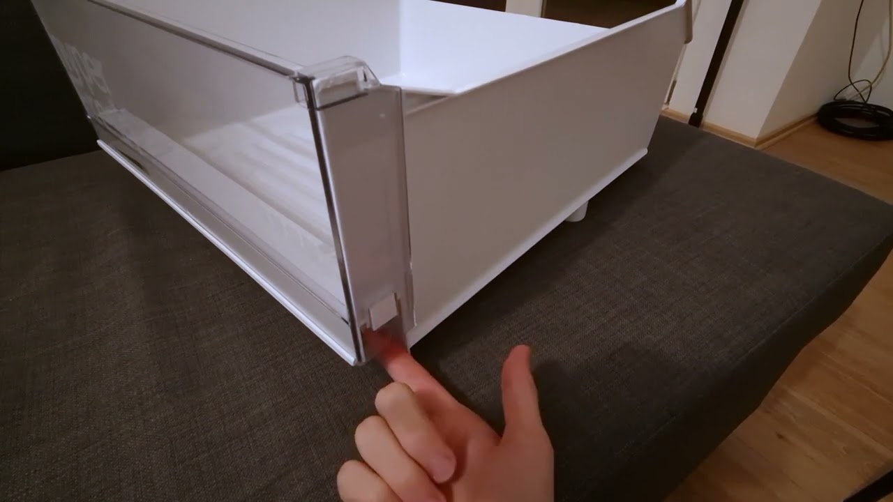 Siemens Hyperfresh-Schublade auseinanderbauen