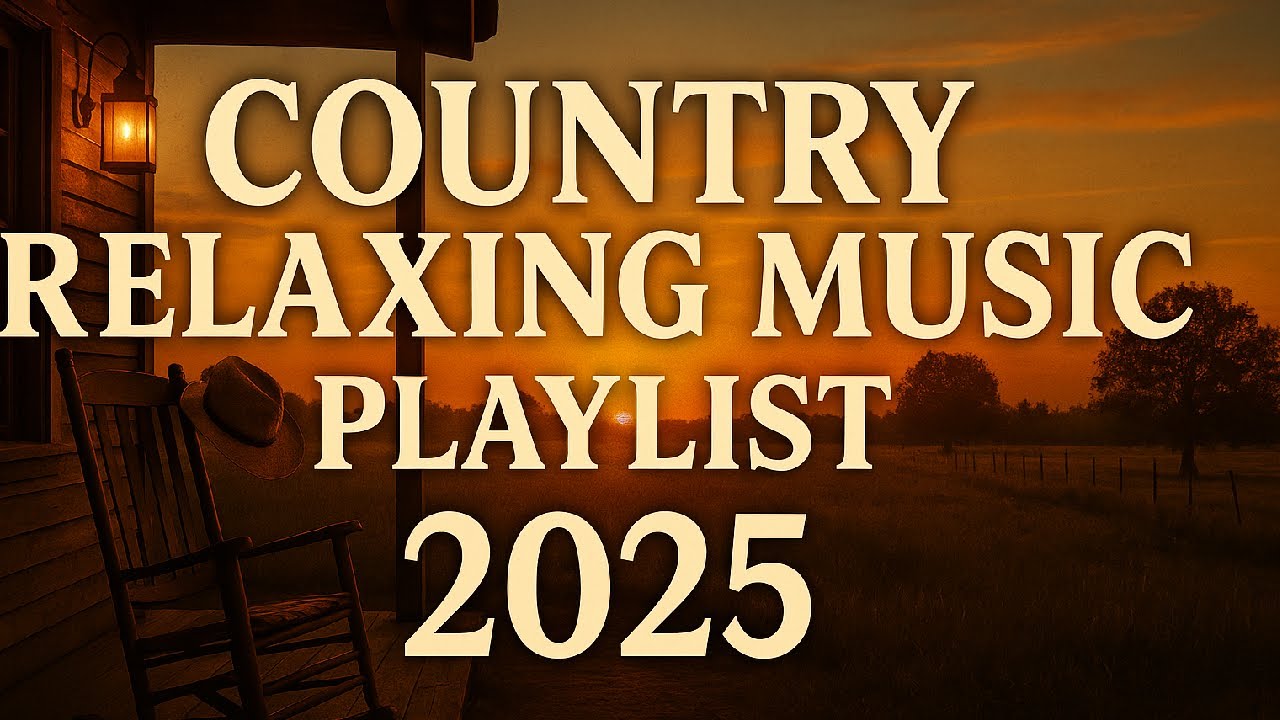 Country Relaxing Music Playlist 2025 ❤️ Calm Acoustic for Work, Study, Coffee & Chill 🤠