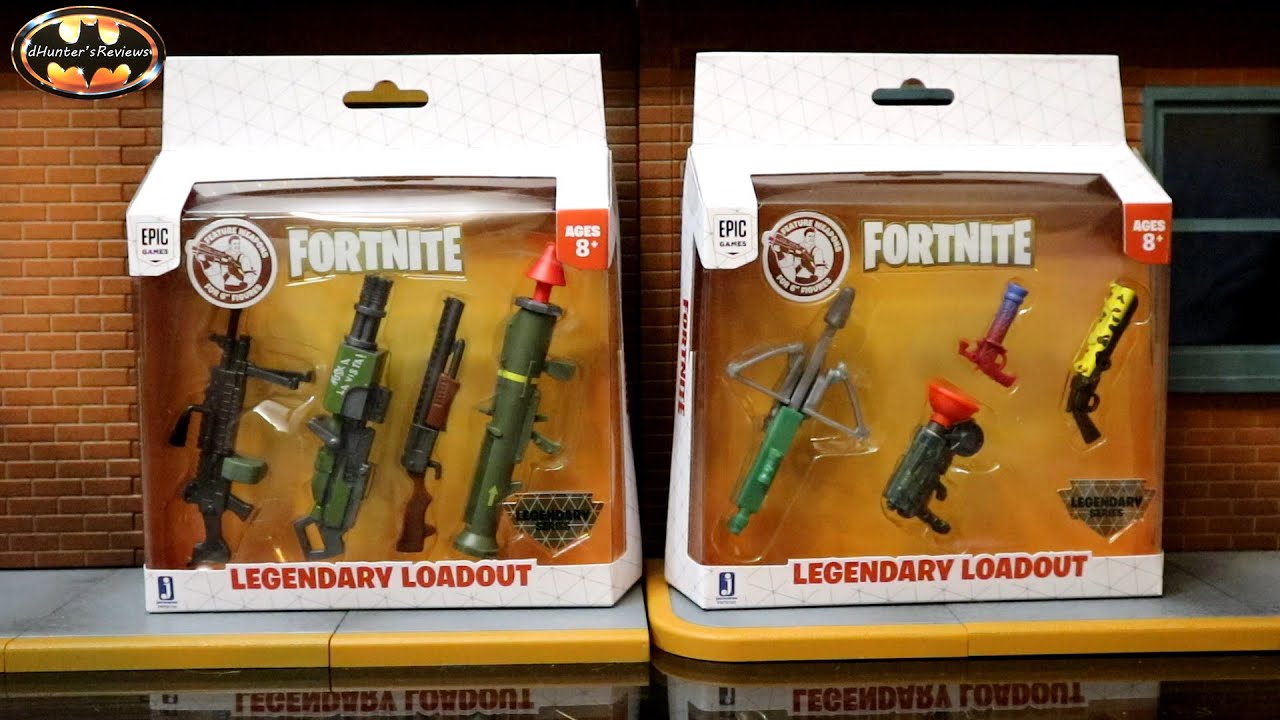 Jazwares Fortnite Legendary Loadout 6 inch scale Legendary Series Accessory Pack Review & Comparison