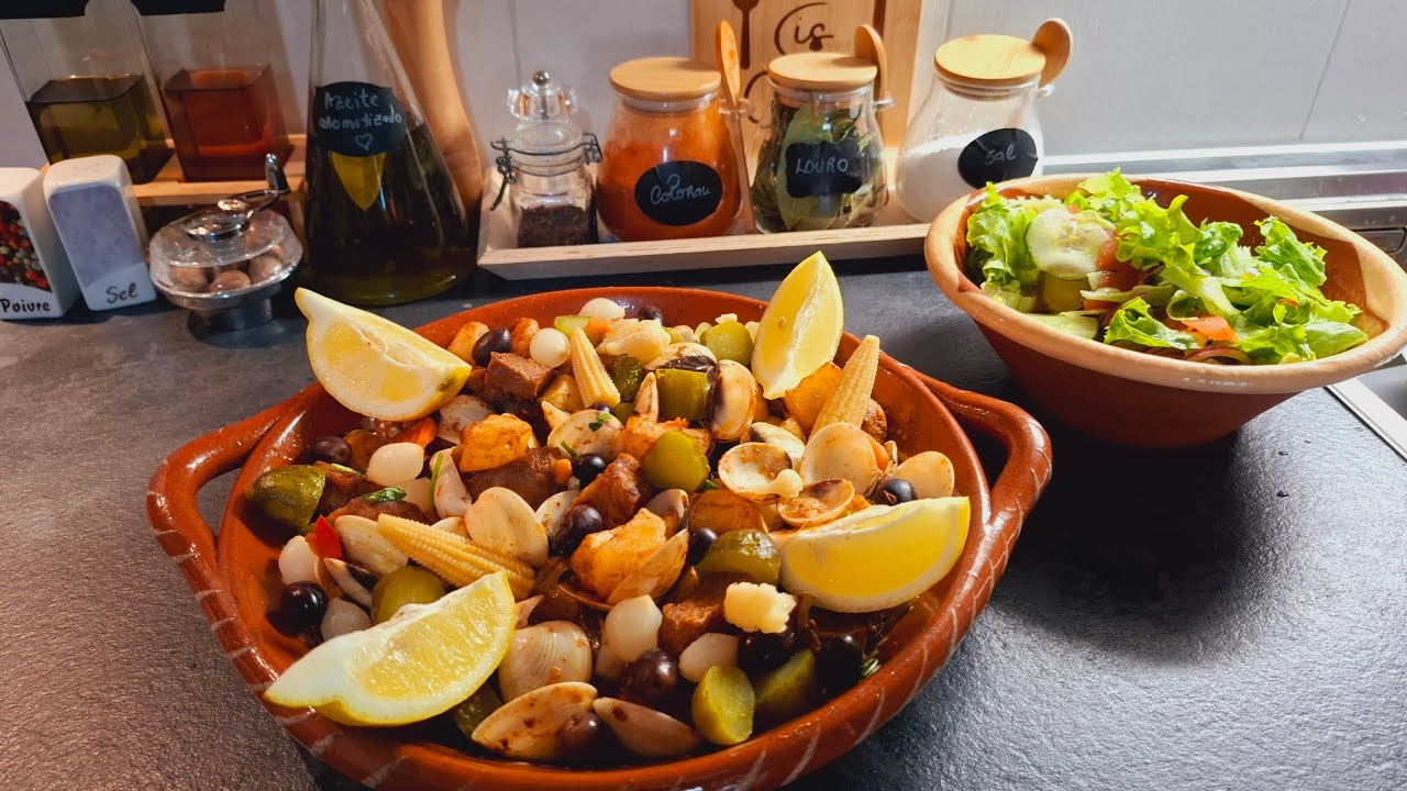 RECEITA DE CARNE DE PORCO À ALENTEJANA, O CASAMENTO PERFEITO, ENTRE TERRA E MAR!