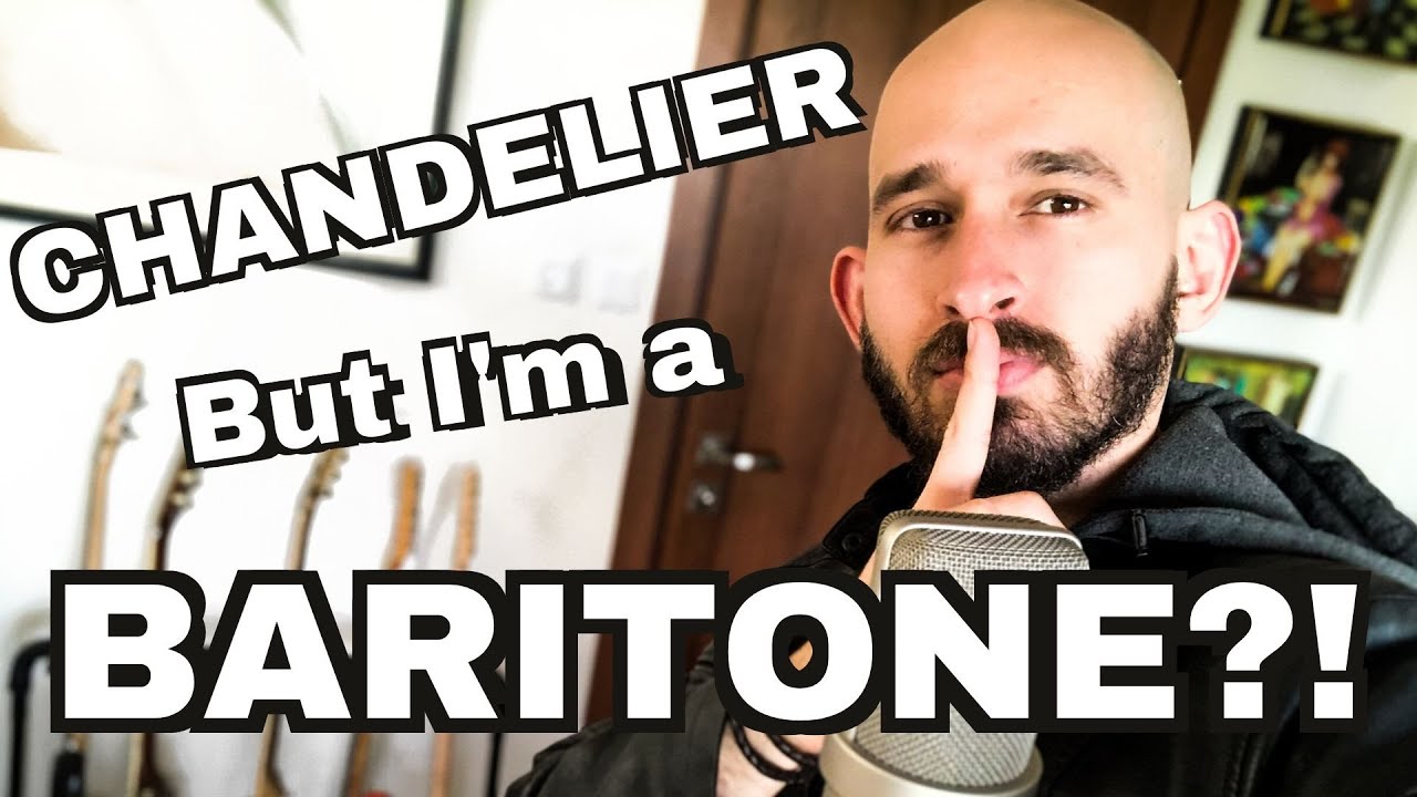 Sia - Chandelier (Original Key Male Version).... but I'm a BARITONE