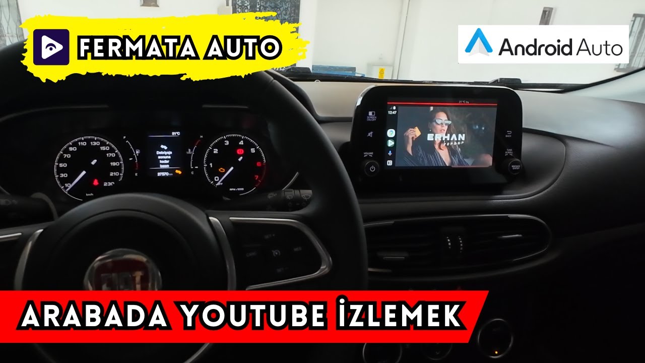 Arabada Video İzleme | Android Auto Nasıl Kurulur? | Fermata Auto ve AAEngelsiz Detaylı Anlatım