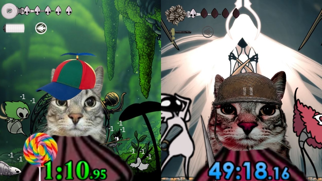 Silksong Any% in 49:18 (Former World Record)