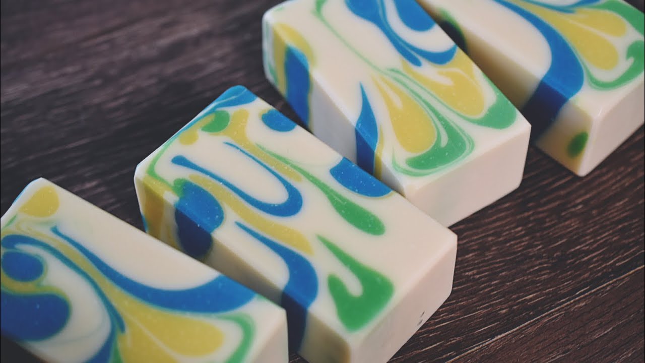 Eucalyptus, Spearmint and Lemon Essential Oil Soap Making