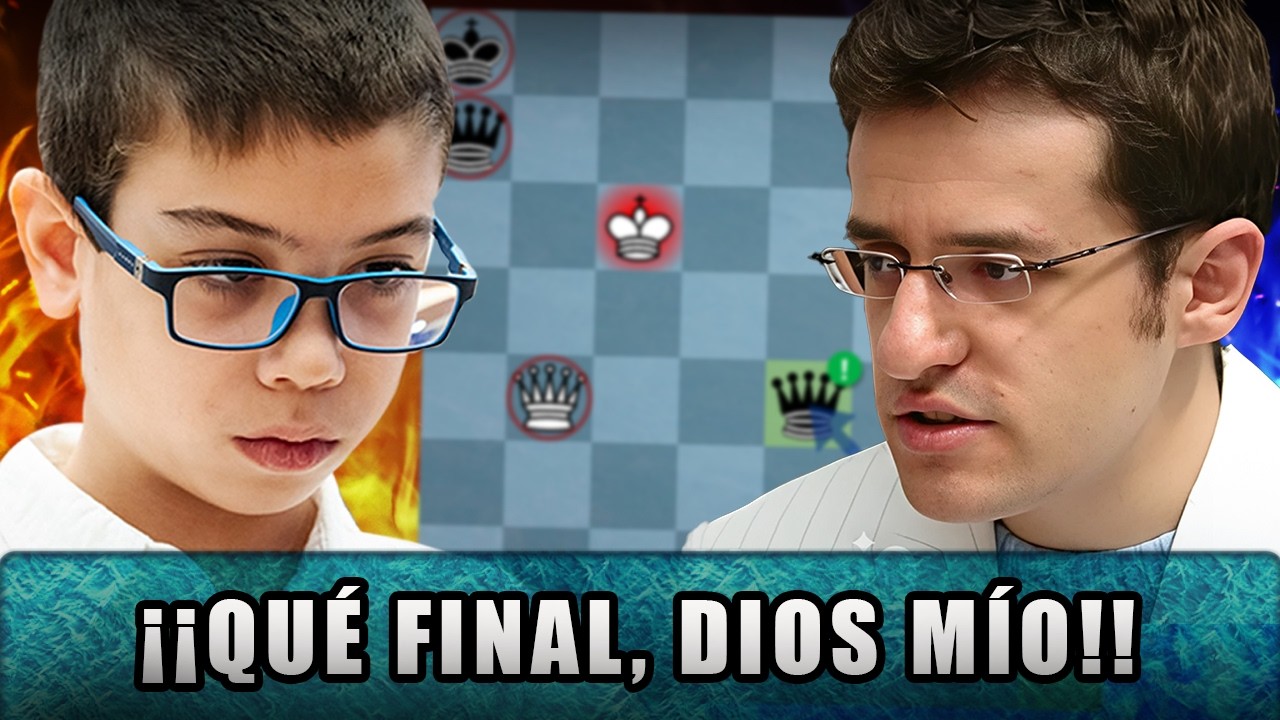 ¡¡FAUSTINO LLEVA AL LÍMITE A ARONIAN!! Final ÉPICO con PRECISIÓN BRUTAL | Oro vs Aronian
