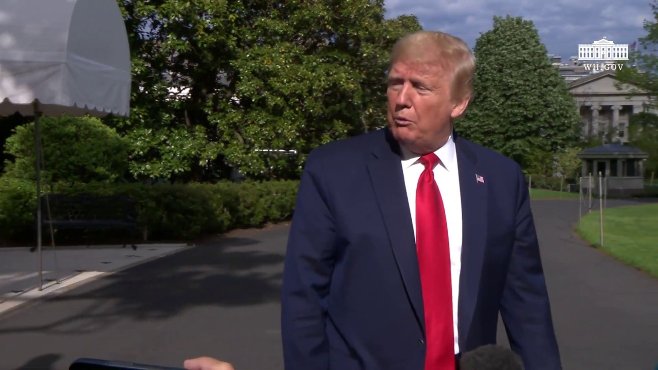 05/01/20: President Trump Delivers Remarks Upon Departure