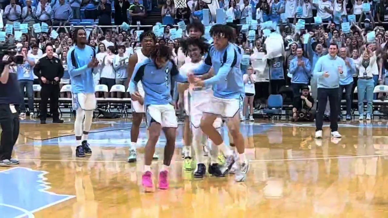 UNC Basketball Senior Night 2024
