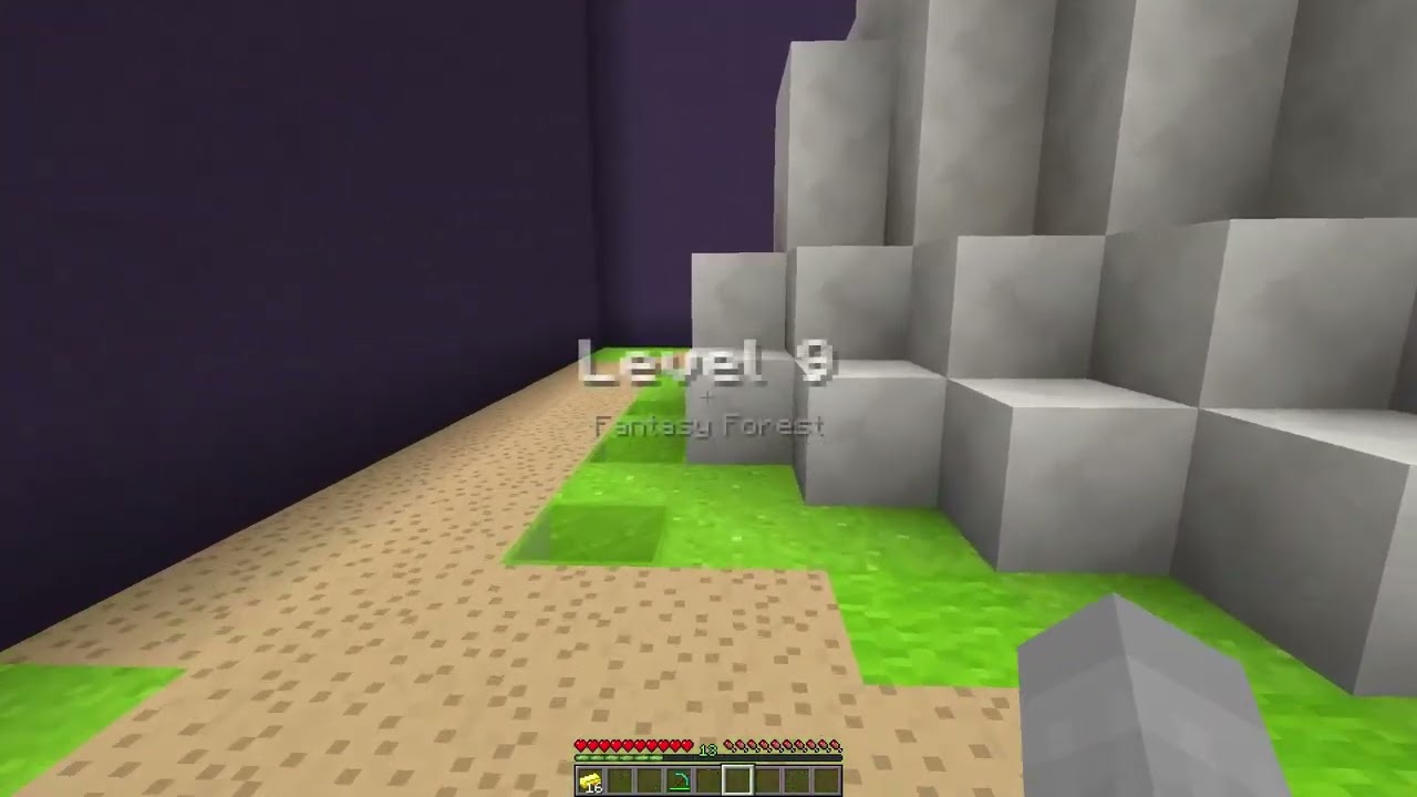 Minecraft map 28 (FIND THE BUTTON: DIMENSIONS 3) Part 2