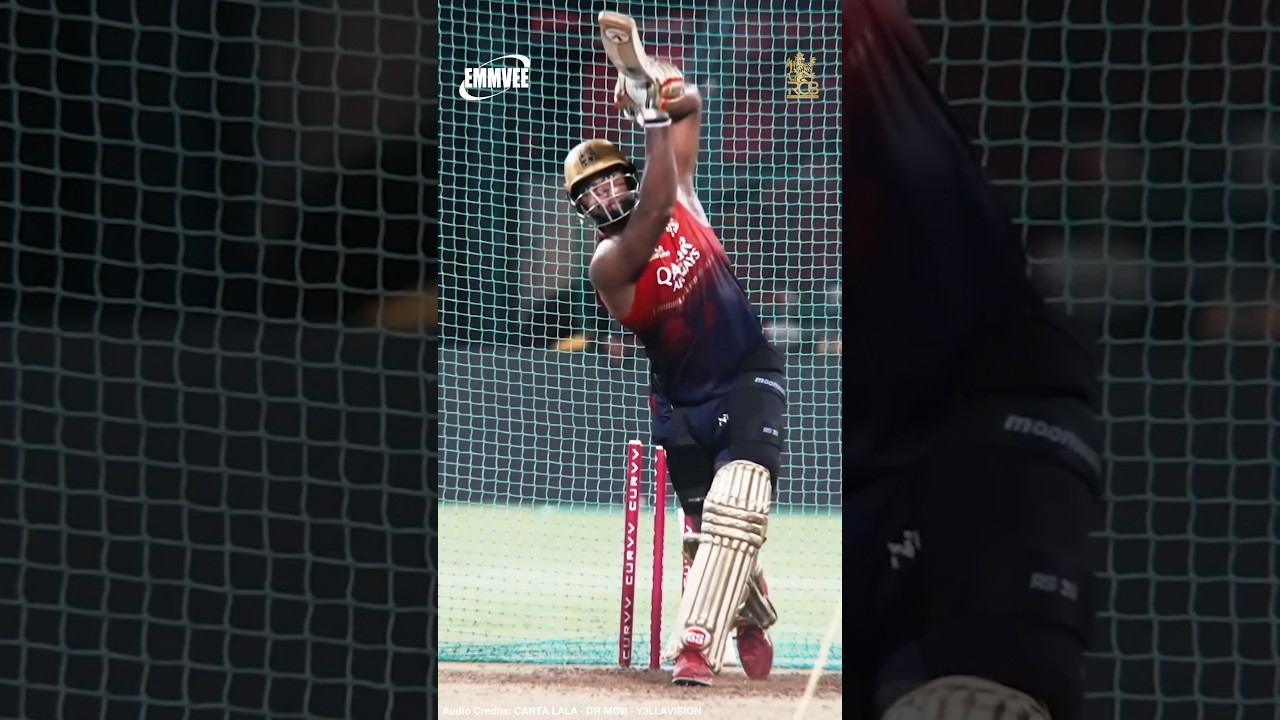 Royal Challenger in Action: Romario Shepherd | West Indies vs South Africa | RCB Shorts