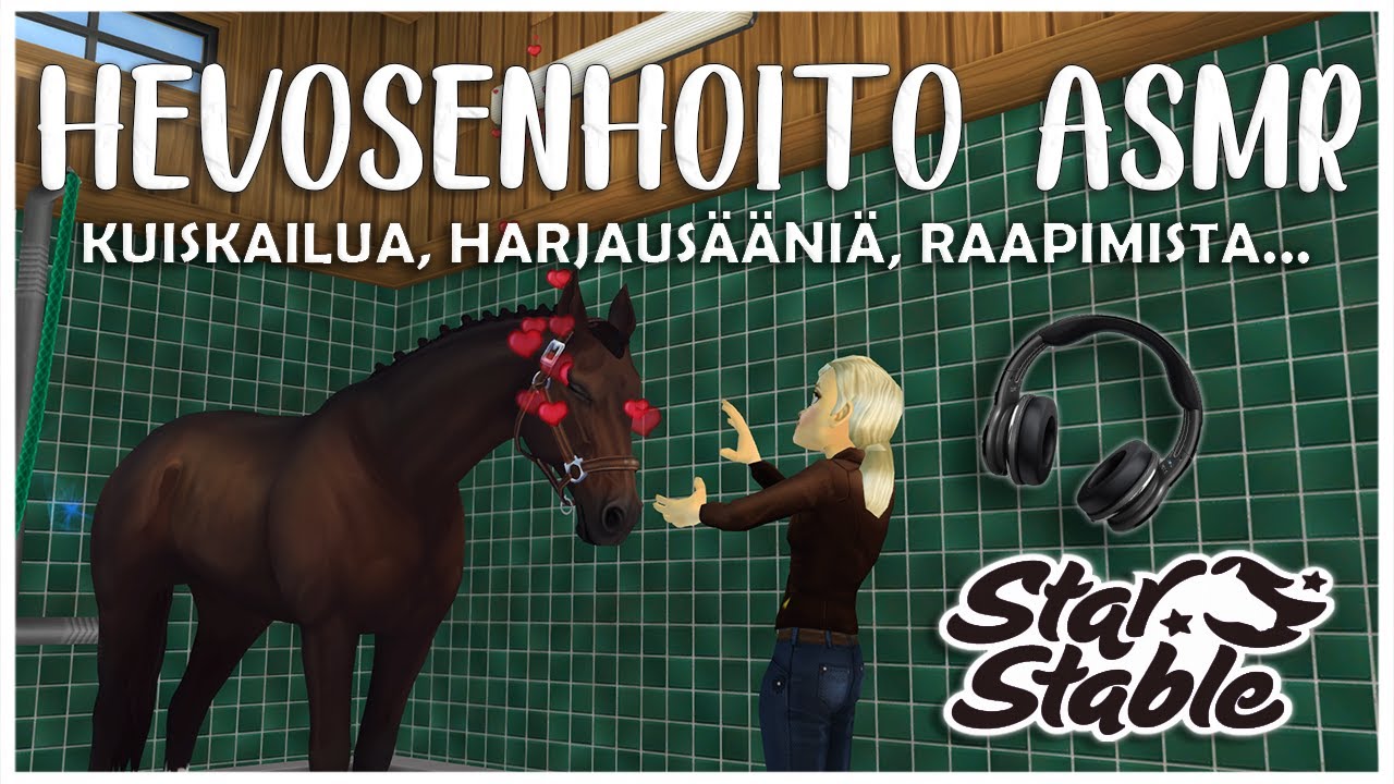 Hevosenhoito ASMR | SSO Suomi | ASMR Suomi
