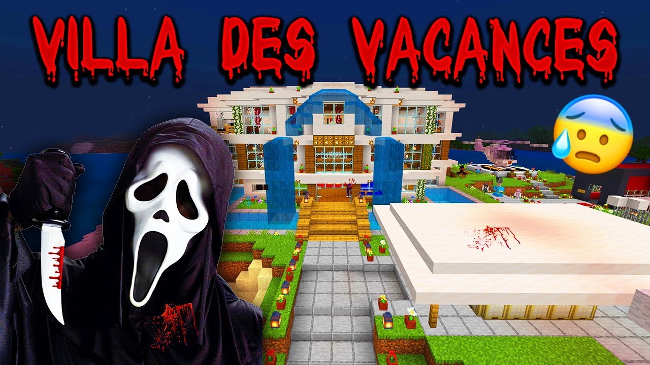 MEURTRE DANS LA VILLA DES VACANCES ! 😰 COURT MÉTRAGE MINECRAFT HORREUR FILM RP