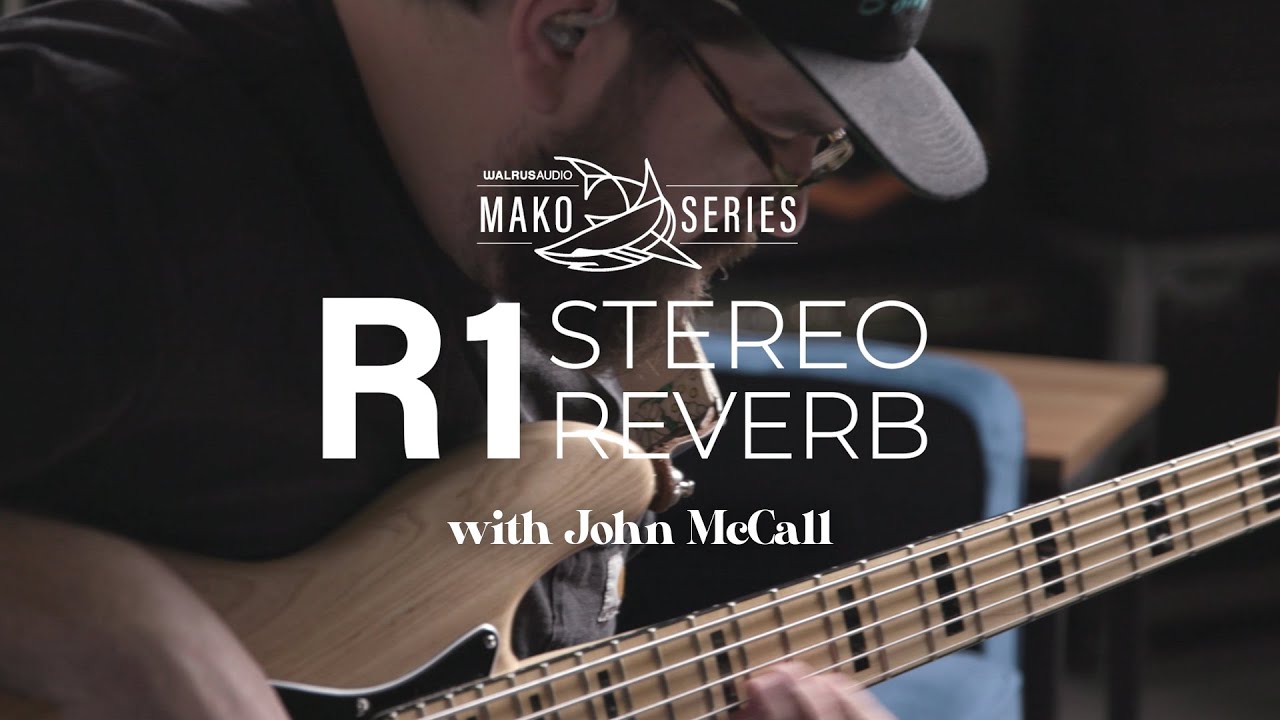 Walrus Audio R1 High-Fidelity Reverb on Bass with John McCall