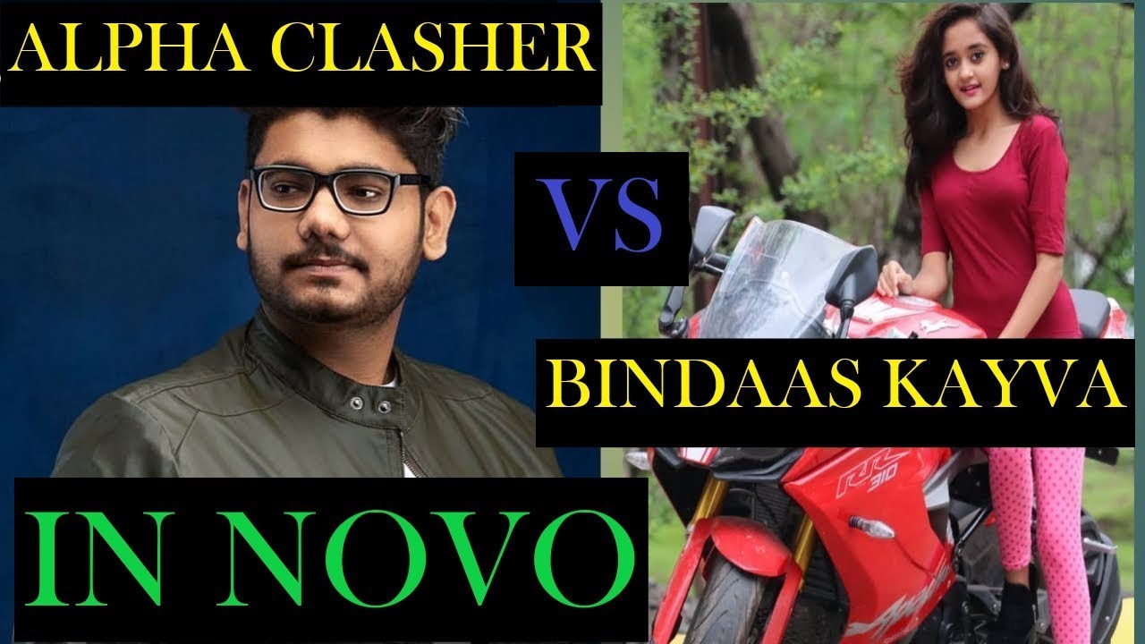 ALPHA CLASHER VS BINDASS KAVYA IN NOVO | #Alphaclasher #Bindasskavya  | PUBG MOBILE