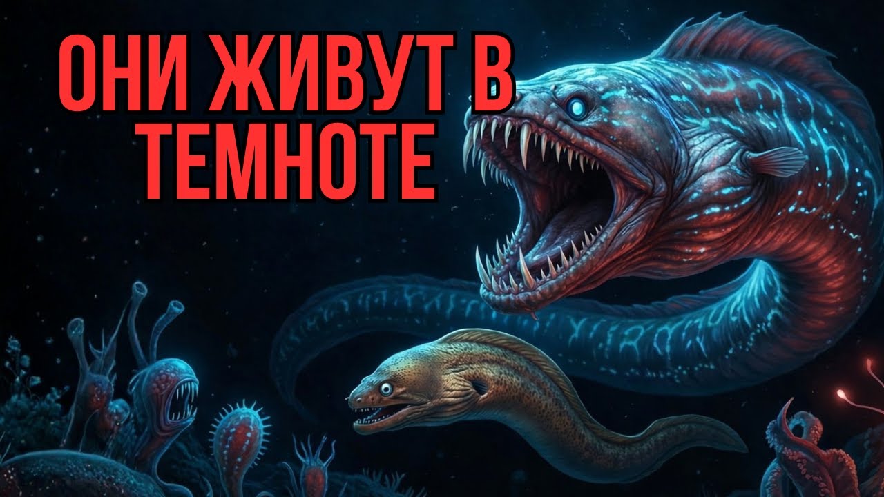 Почему угри превращаются в МОНСТРОВ на глубине.