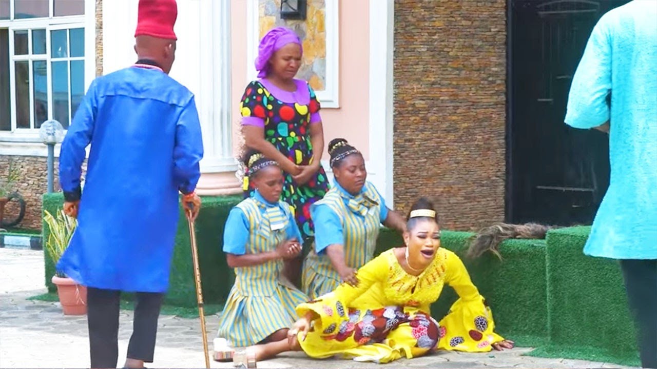 King Was Shock 2 See D Banished Maiden Return 2D Palace With A Child Fr The Prince- Nigerian Movie