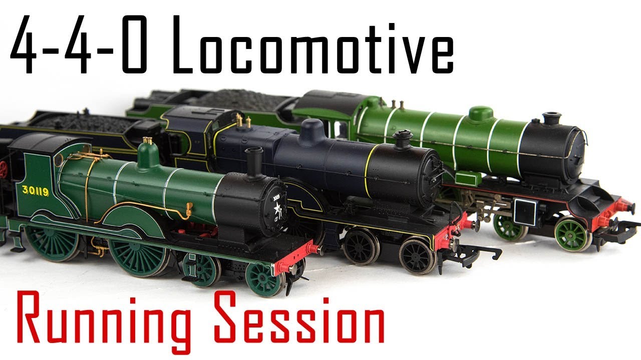 A Day with 4-4-0 Steam Locomotives