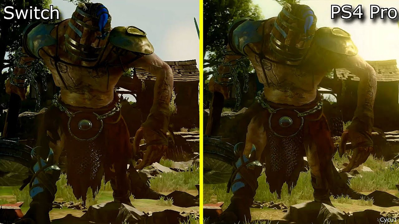 The Witcher 3 Nintendo Switch Patch 3.6 vs PS4 Pro Graphics Comparison