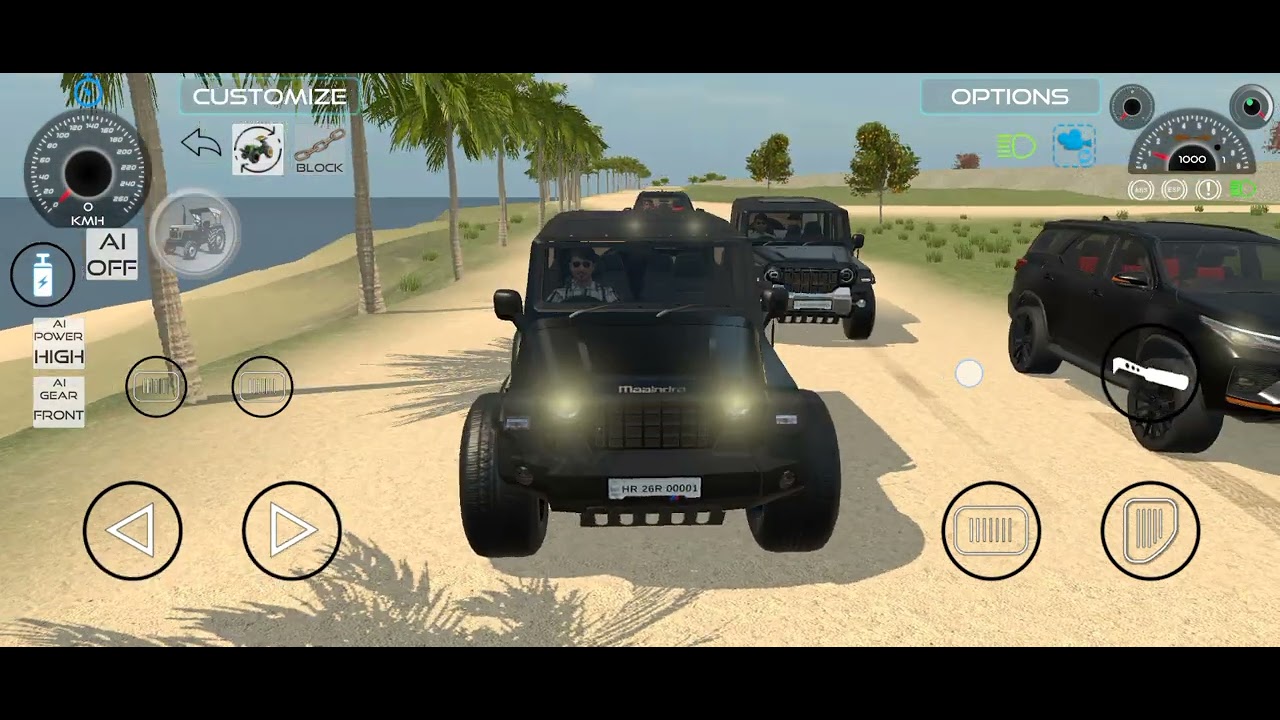 Thar modifying#gaming#Krish ka gana sunega