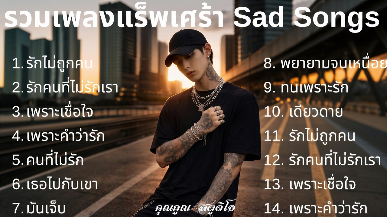 💔 เพลงแร็พเศร้าที่เจ็บที่สุดในปี 2026 [81] Thai Sad Rap songs | แร็พไทยเศร้า | รักไม่ถูกคน
