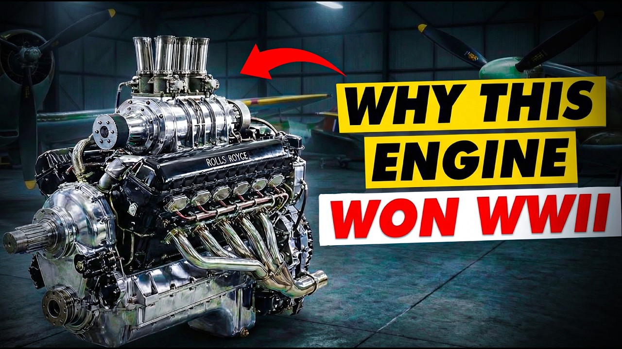 Шокирующая правда о двигателе Rolls Royce, который обеспечил победу во Второй мировой войне.