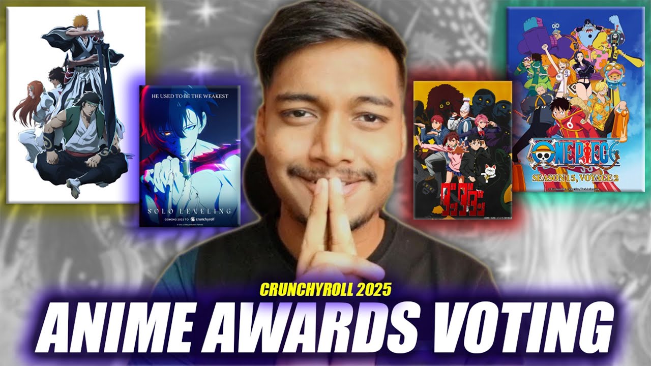 Voting My Favorite Anime (One Piece, Bleach, Solo Leveling) Crunchyroll Anime Awards 2025 - BBF LIVE