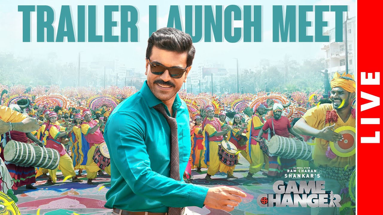 Game Changer Trailer Launch Meet (LIVE) | Ram Charan | Kiara Advani | Shankar | Thaman S | Dil Raju