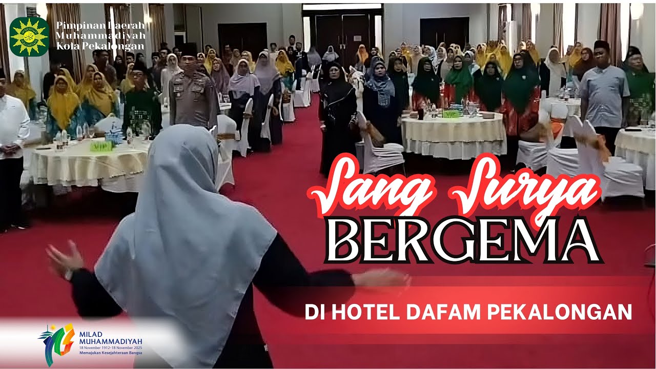 SANG SURYA BERGEMA DI HOTEL DAFAM PEKALONGAN