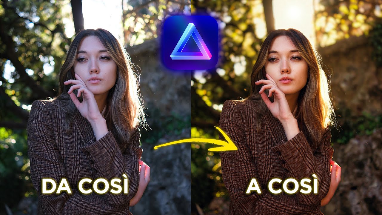 COME EDITO le mie foto in due click con LUMINAR NEO