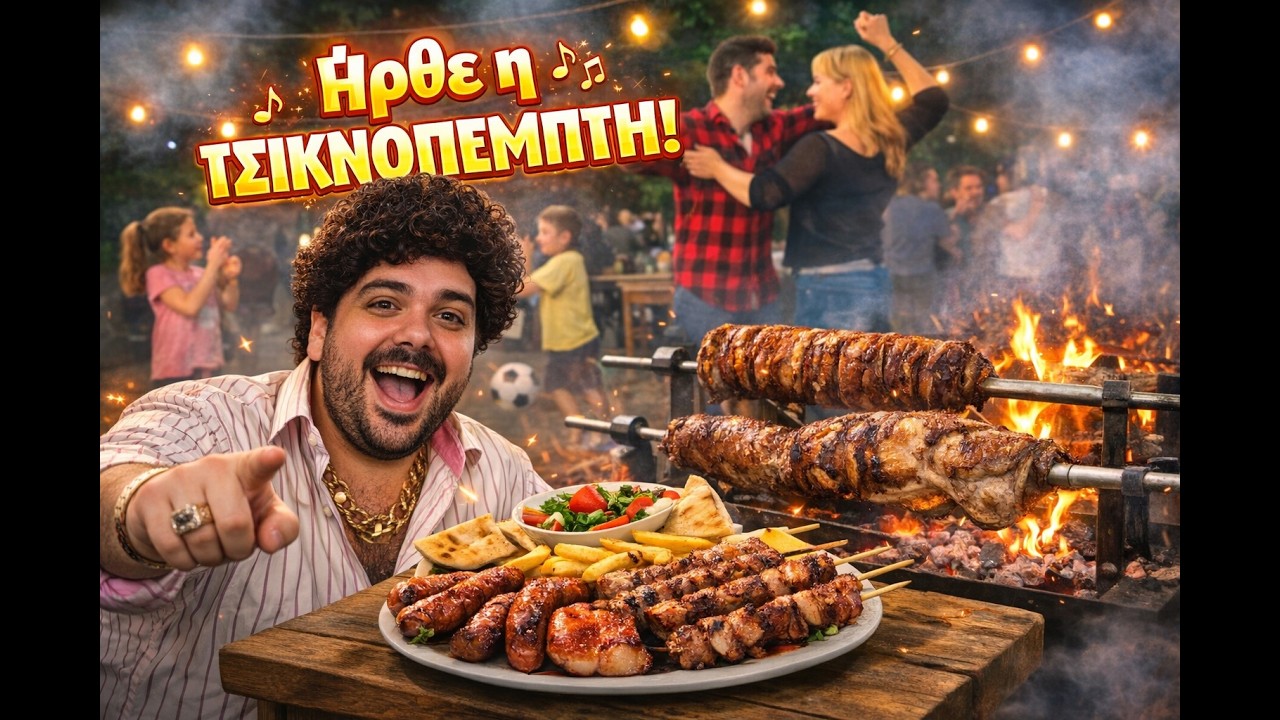 Ή&rho;&theta;&epsilon; &eta; &Tau;&sigma;&iota;&kappa;&nu;&omicron;&pi;έ&mu;&pi;&tau;&eta;! 🔥🥩 (Funny Version) &ndash; NG1 Music Productions