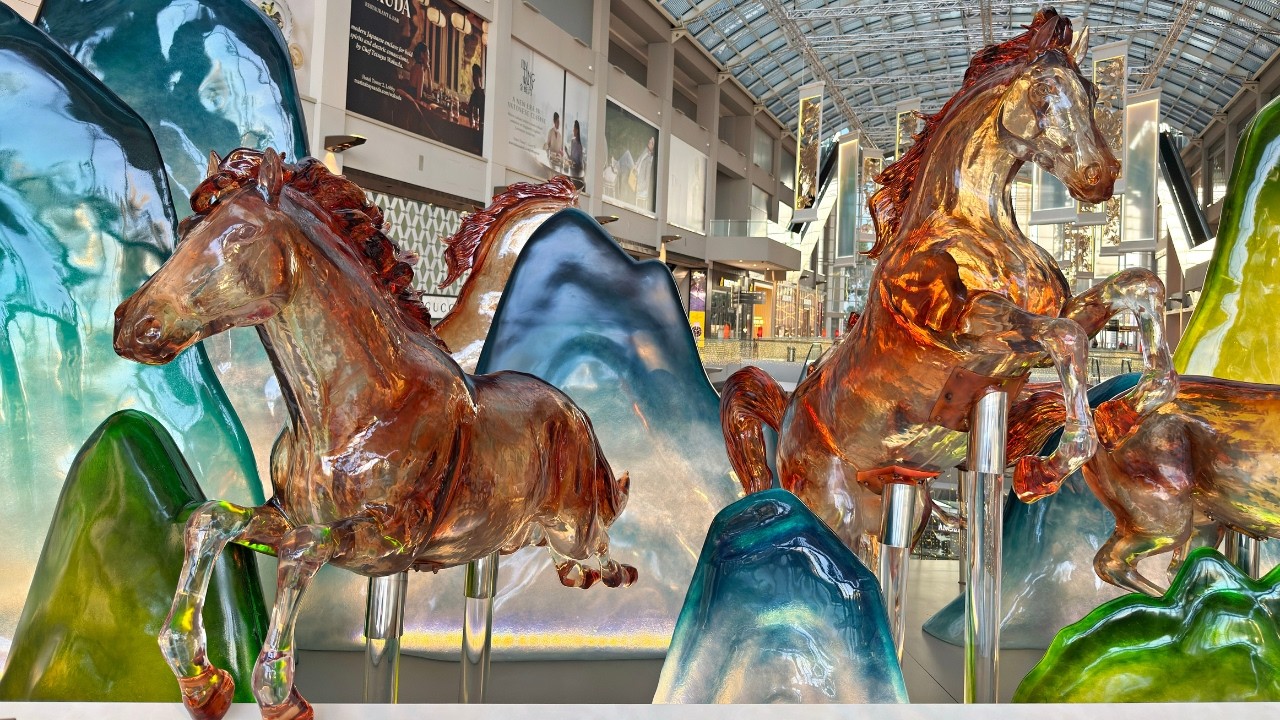 Glass Horses at Marina Bay Sands  | Gardens by the Bay Day Walk | River Hongbao 2026