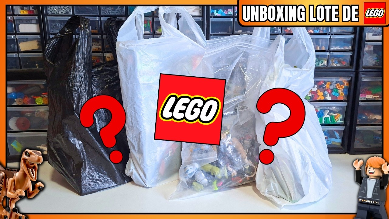 ¡Unboxing sets retirados de LEGO y muchas minifiguras! - Unboxing lote de LEGO