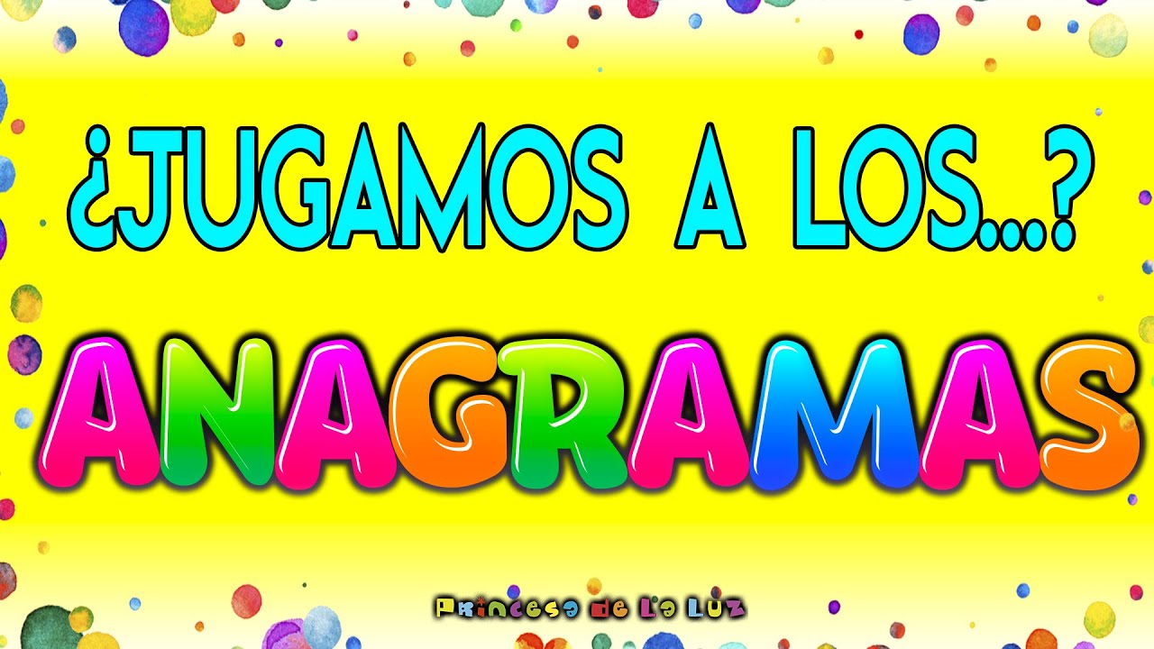 Reto de ANAGRAMAS 🔲 &iquest;Podr&aacute;s resolverlos todos? 🧠 Juego de ANAGRAMA