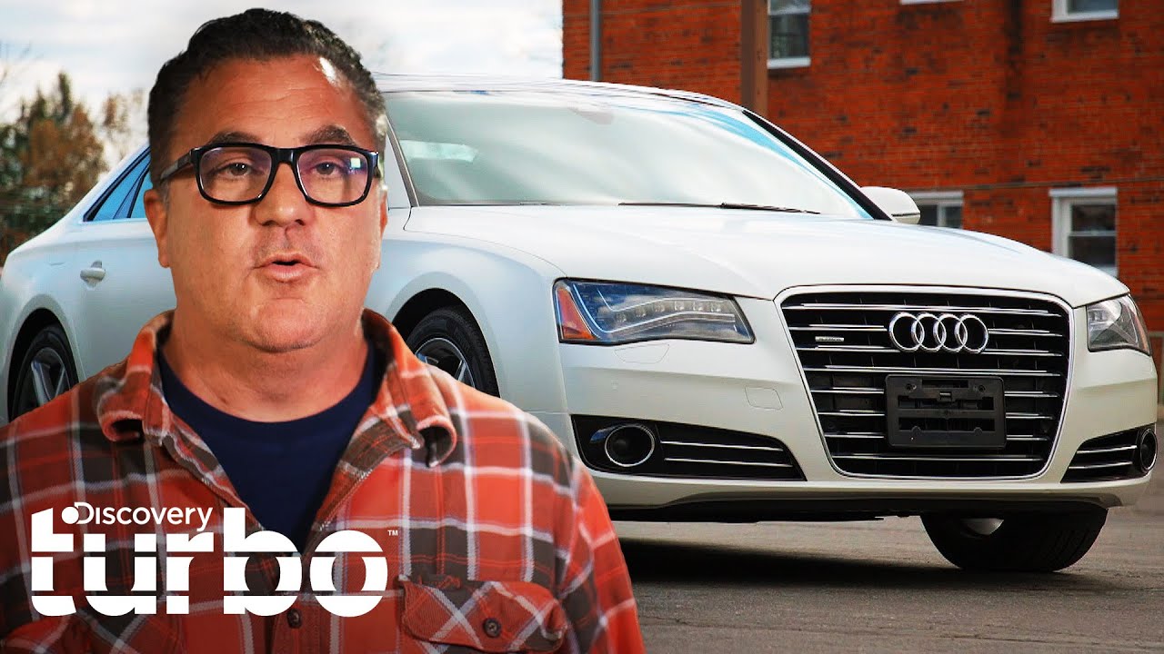 Andy renueva el motor y la pintura de un Audi A8L 2013 | Chatarra de oro | Discovery Turbo