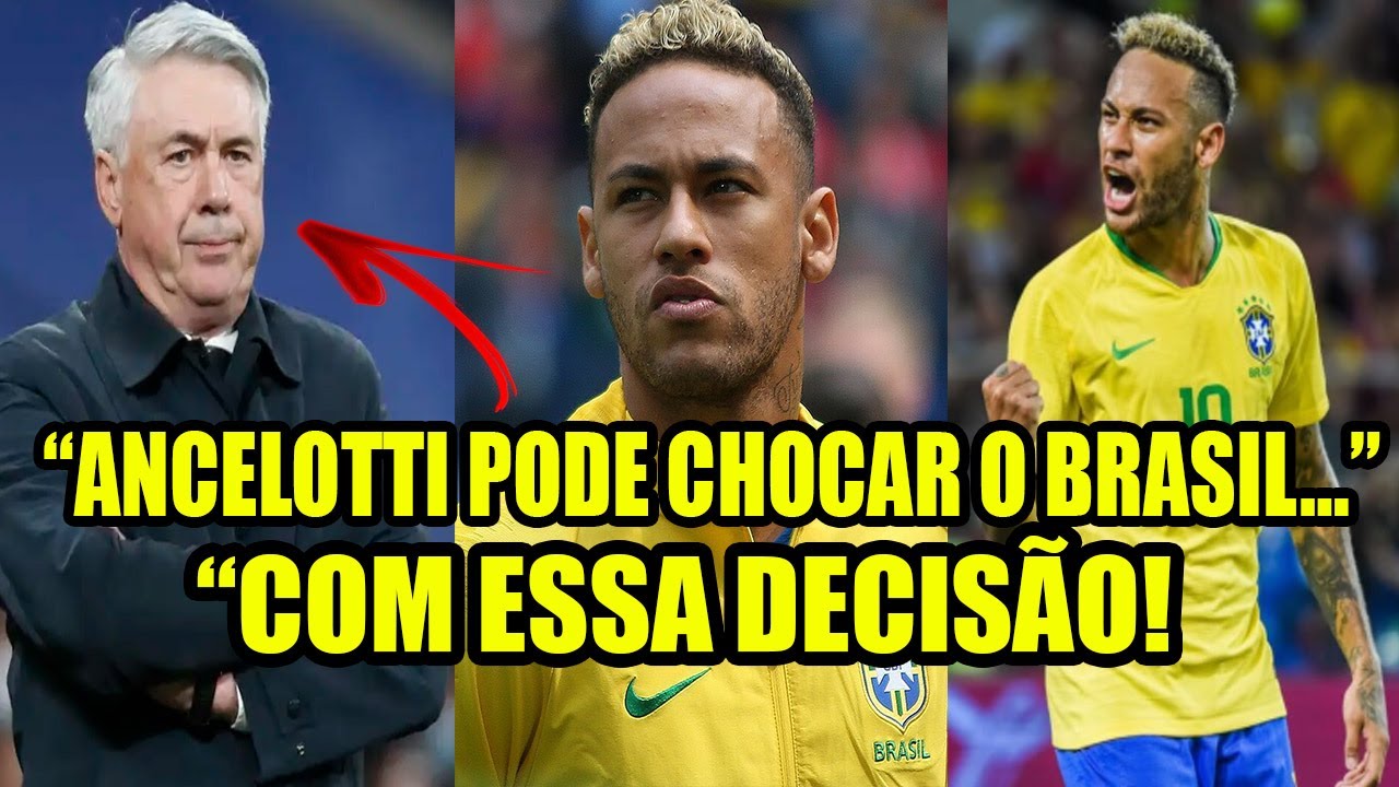 🚨EXCLUSIVO! NEYMAR VOLTOU!” Ancelotti vai chamar ou o Brasil vai ficar sem seu craque?