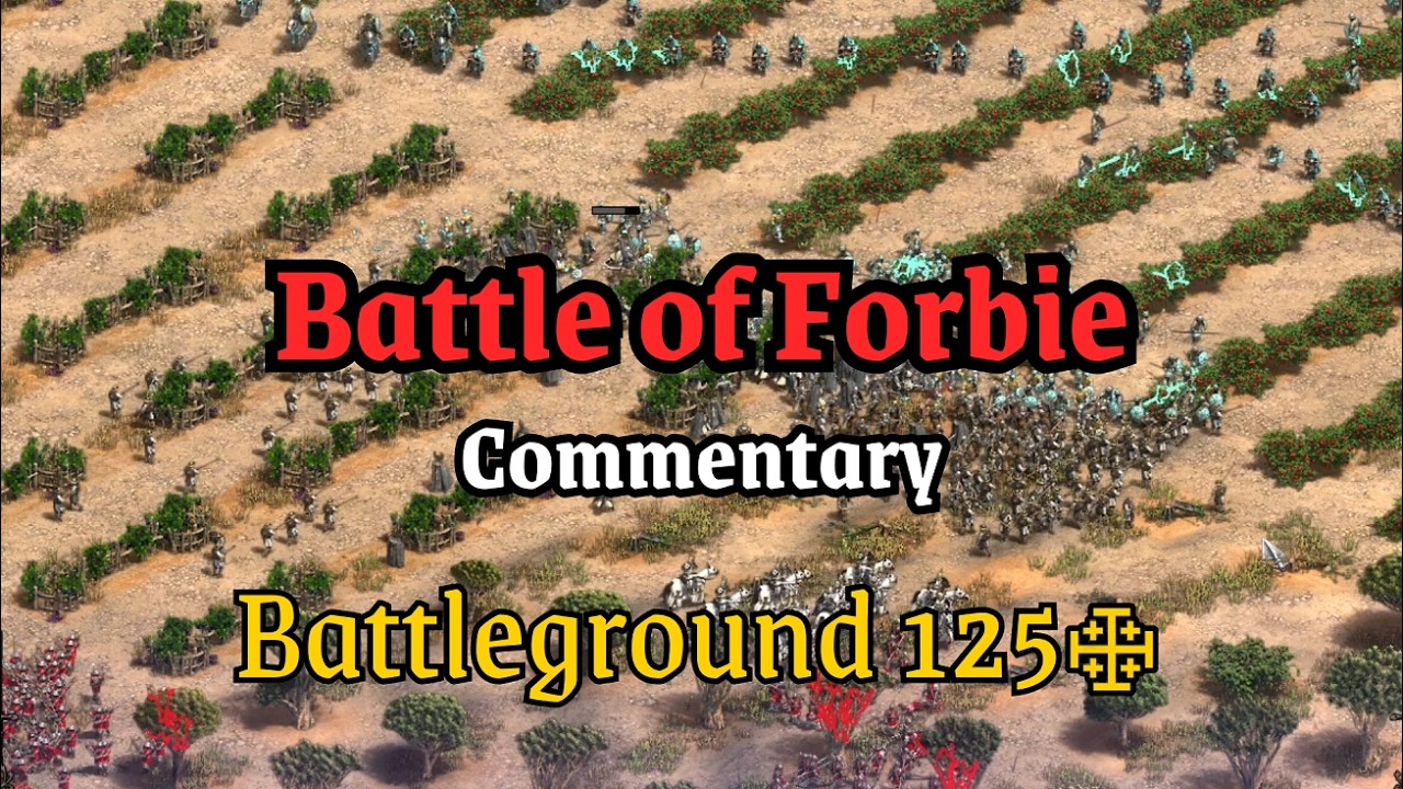 Battleground 1250: 3v3 Crusaders vs Mamluks - Battle of Forbie Commentary