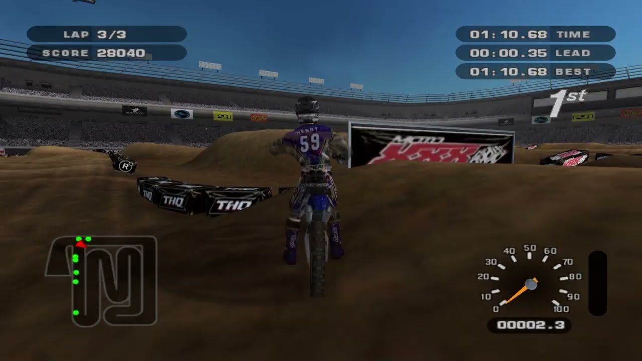 MX Unleashed Original Xbox on Xbox Series X console Part 17