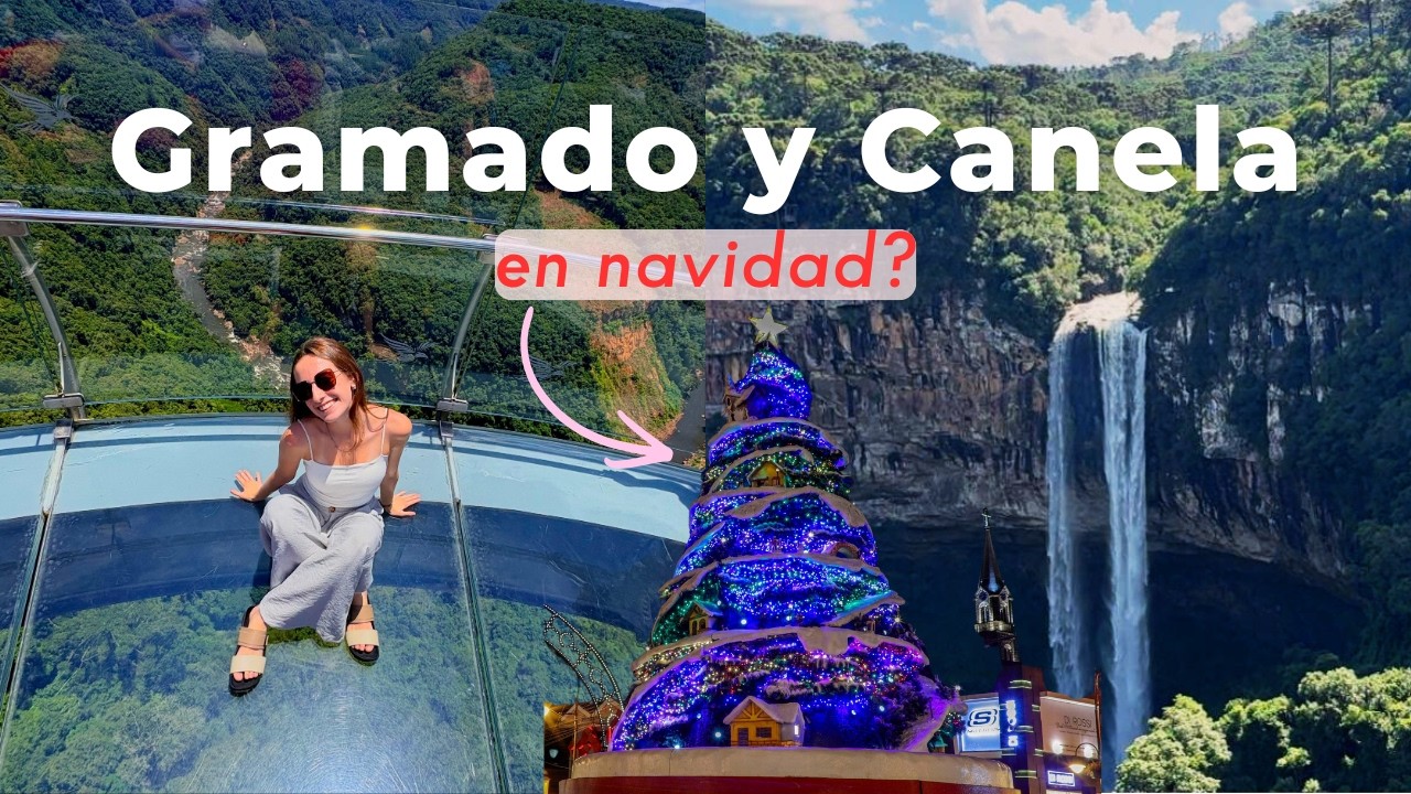 LA FIESTA DE NAVIDAD MÁS GRANDE DE BRASIL? | Vlog GRAMADO Y CANELA 2026