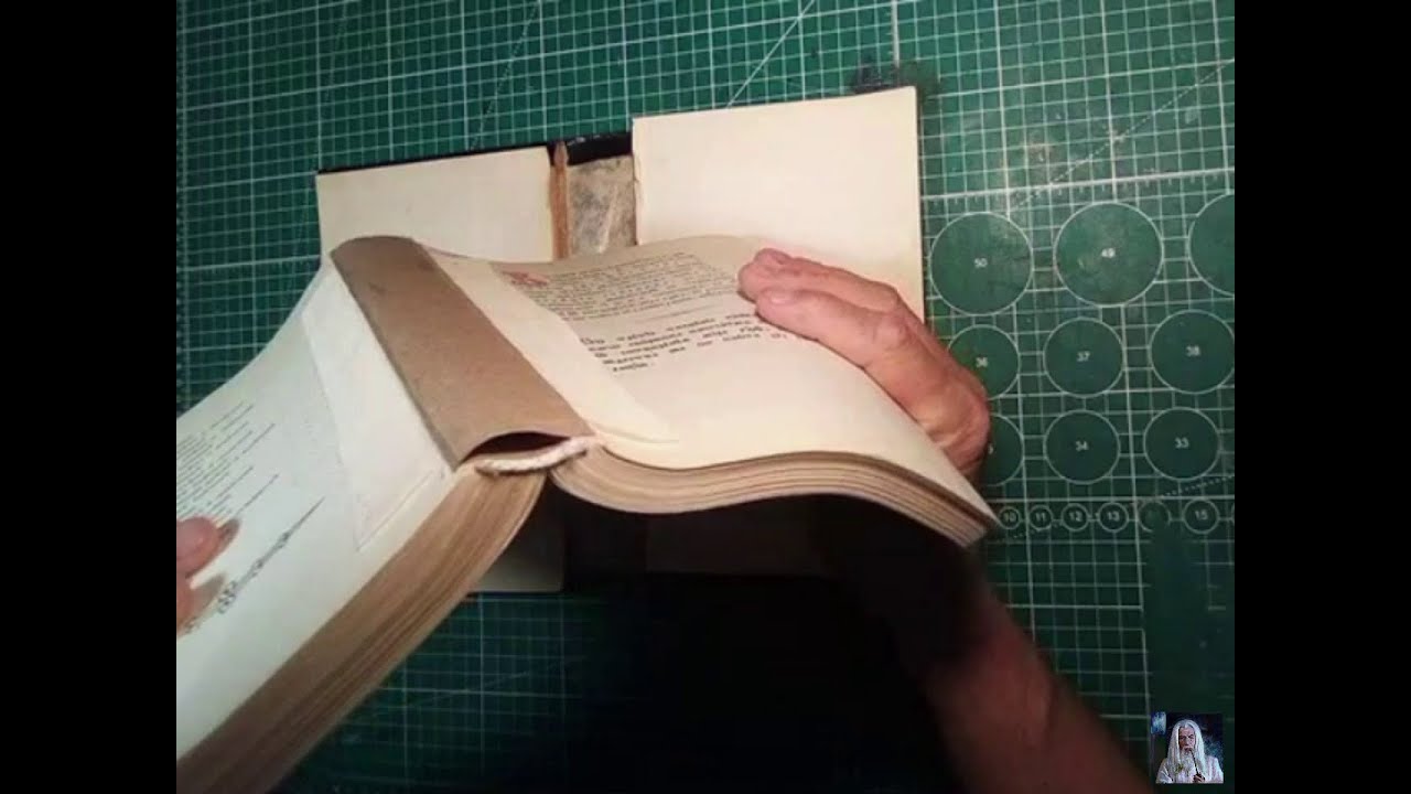 Реставрация книг дома. Бюджетный ремонт переплета с бумвиниловым покрытием.