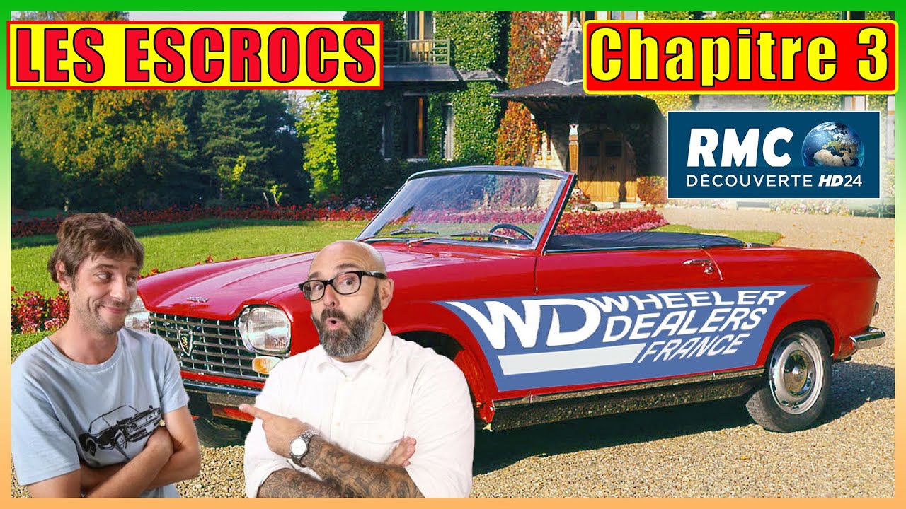 🔵⚪️🔴 WHEELER DEALERS FRANCE 304 CABRIOLET. D&Eacute;SOSSER UNE VOITURE POUR SE REVENDRE LES PI&Egrave;CES 🔵⚪️🔴