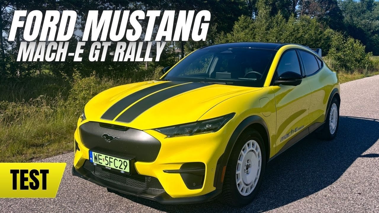Test Ford Mustang Mach-E Rally - elektryczna zabawka