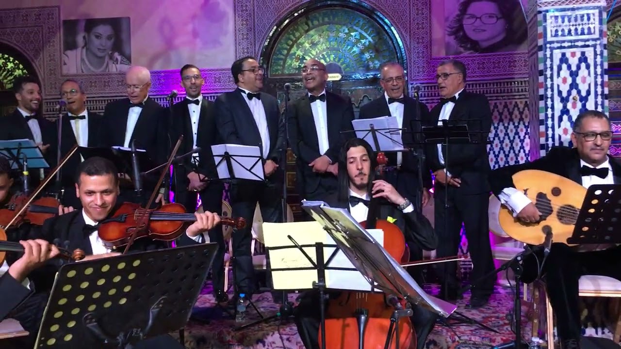 المايسترو يوسف قاسمي جمال يبهر الجمهور..  اتمخطري يا حلوة يا زينة وجنون الجمهورمن حفلات جمعية مراكش