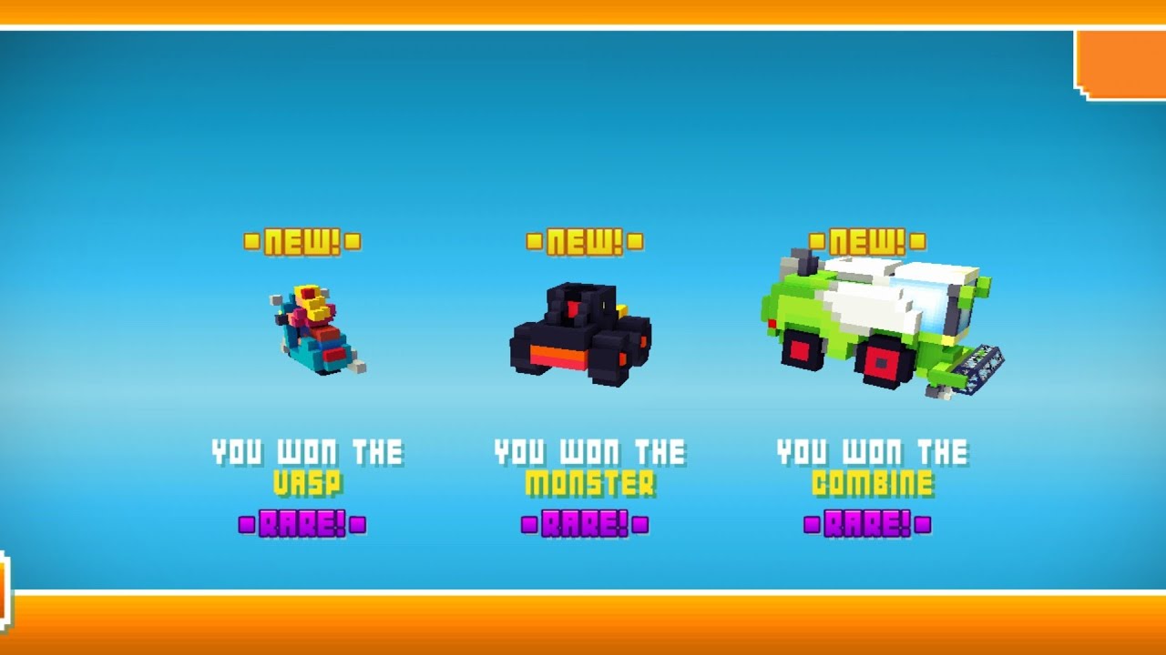 Blocky Highway Gameplay - Unlocked All Special / Rare Vehicles